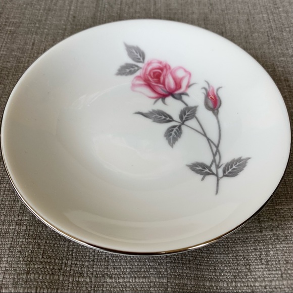 Vintage Pink Rose Zephyr - Deville Sauce Bowl - Picture 6 of 6